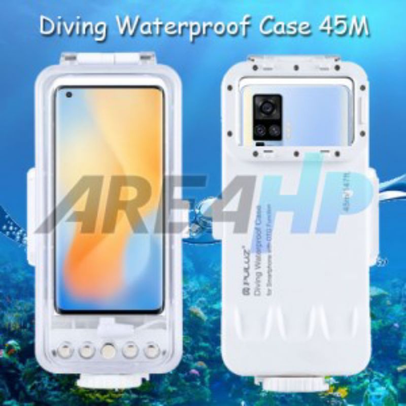 Puluz Diving Waterproof Case Casing Cover 45M Vivo X50,Pro 2020