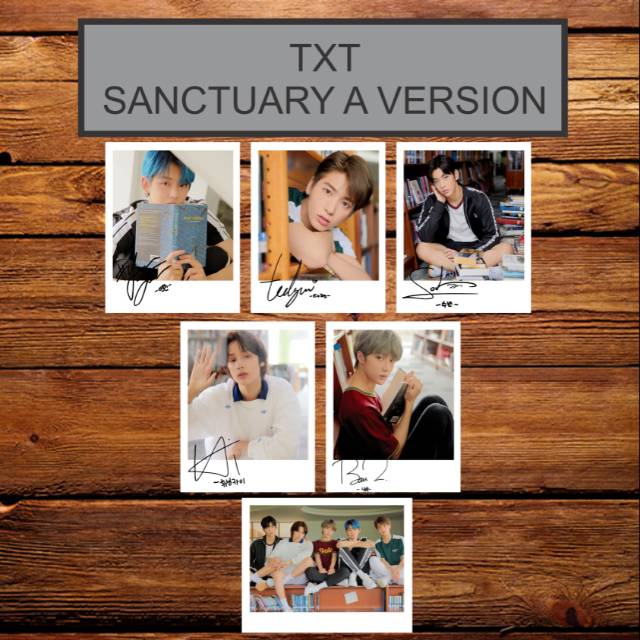 SIGNED KPOP POLAROID TXT THE DREAM CHAPTER MAGIC ALBUM