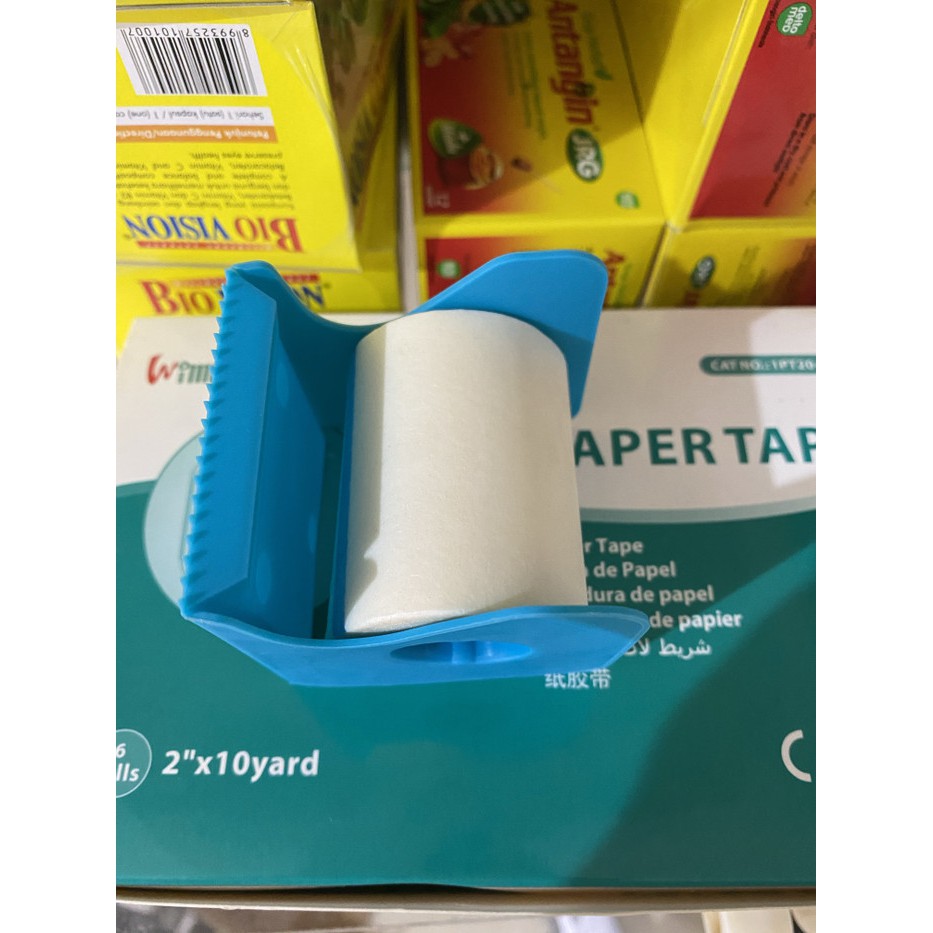 Plester putih / paper tape 2 inch