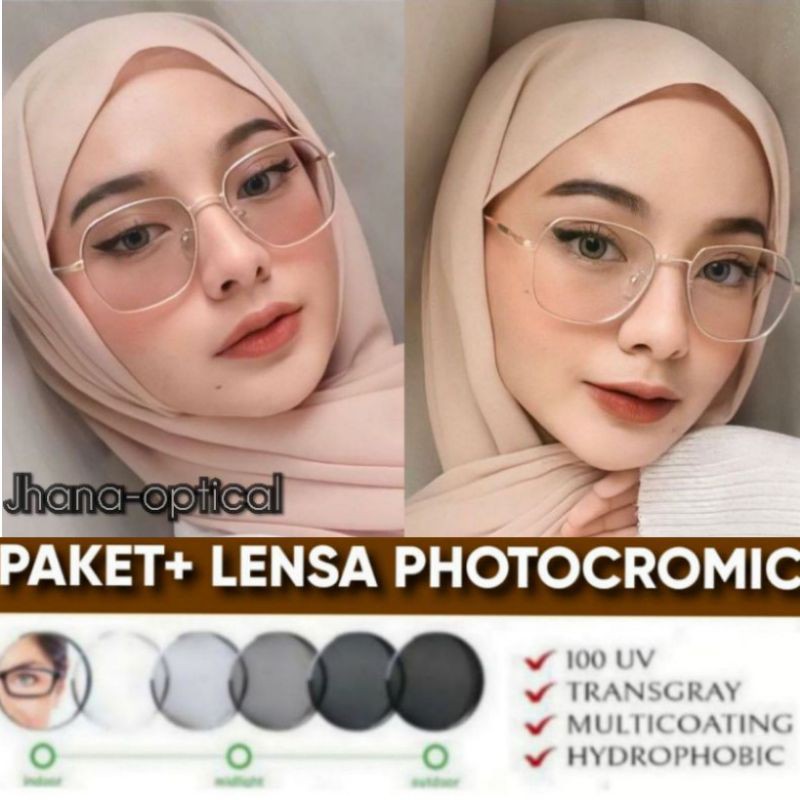 kacamata minus photocromic kacamata photocromic clinder kacamata kacamata photocromic antiradiasi(2885)