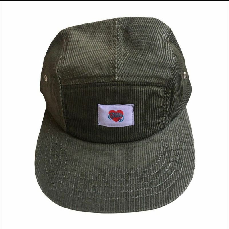 CAPS FIVE PANEL BASIC - OLIVE