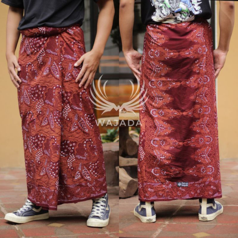 SARUNG BATIK SEMI TULIS ORIGINAL KAIN KATUN CANDIMEKAR HALUS