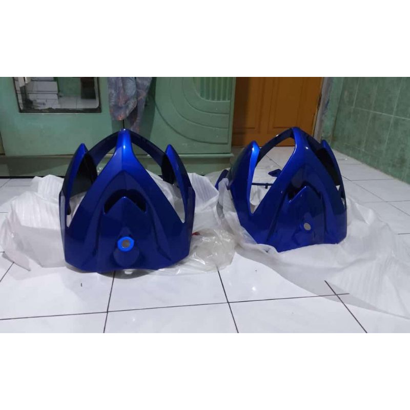 Tameng depan nouvo Z biru original yamaha