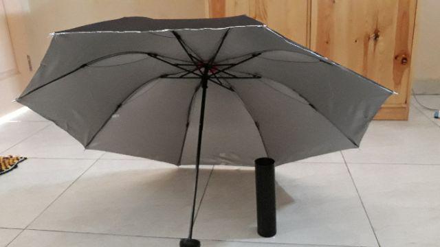 Payung Lipat Botol Polos Anti Uva Anti Hujan - Payung Promosi F154