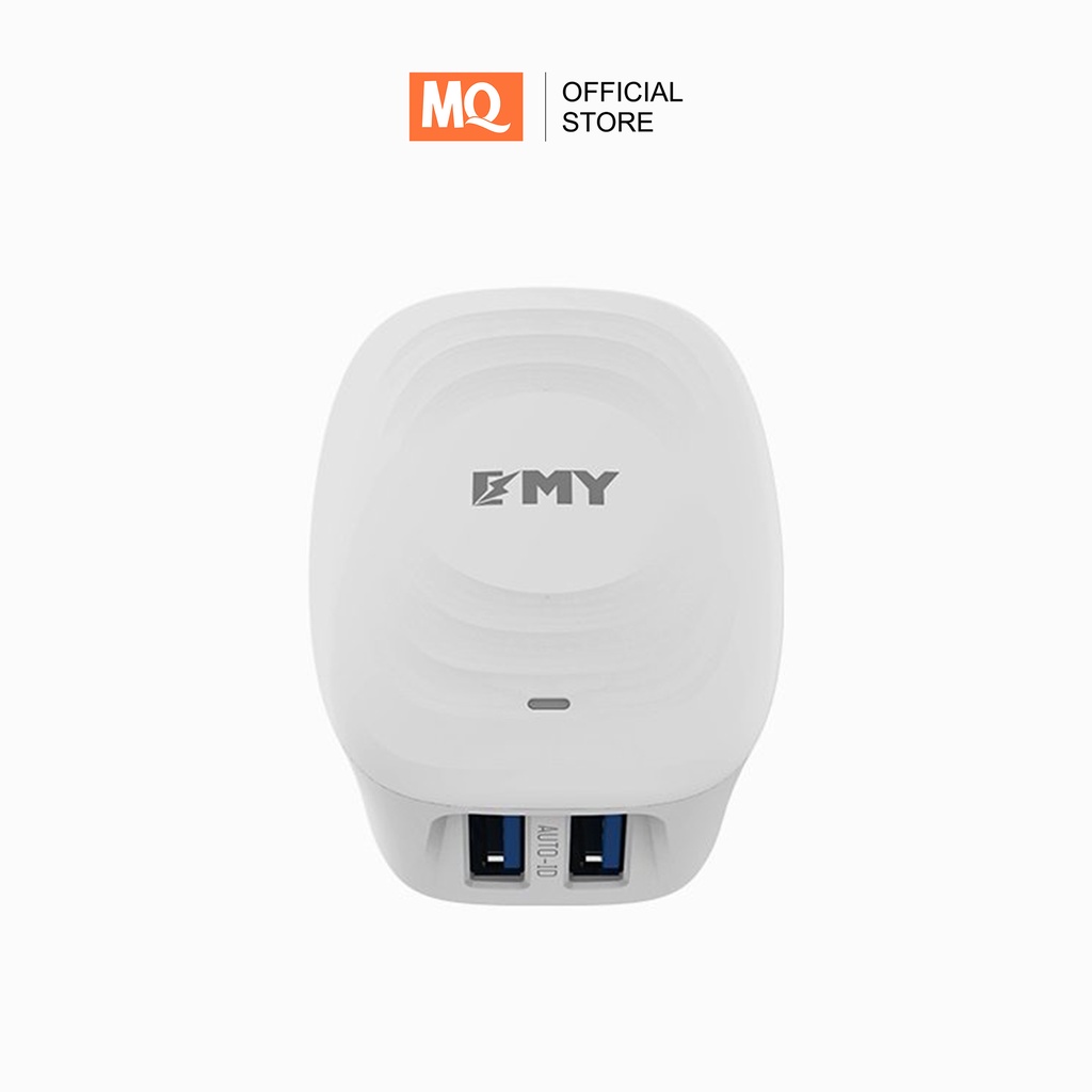 MQ Mobile Charger EMY MY-228 Fast 2.4 Amp with USB Micro Cable