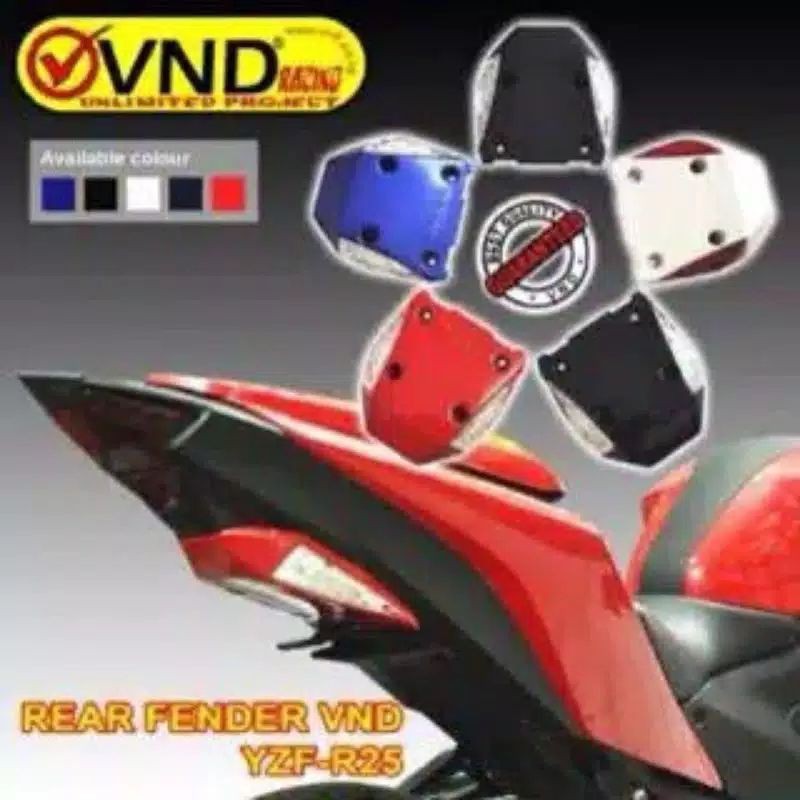 Undertail Fender VND Original Ready R15 V3,R15 V2,Cb150r Led,Gsx,Xabre,R25,Ninja 250 Fi Dan Motor Lain Nya