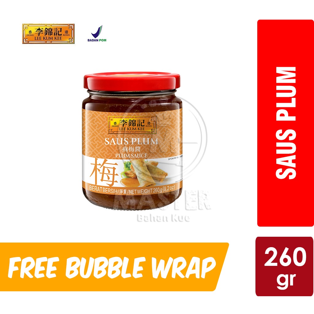 

Lee Kum Kee Saus Plum / Plum Sauce [Toples Kaca 260gr]