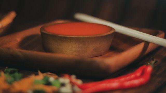 Piring Sambal Kayu Oesing Craft