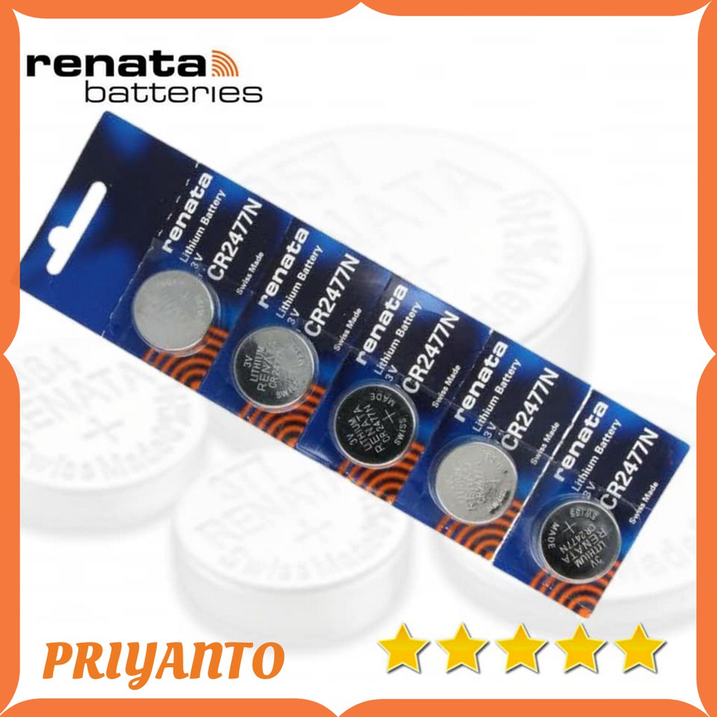 Original Renata Cr-2477N Battery Battre Batrai Renata Cr 2477N Cr2477