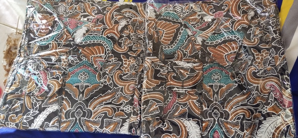 Kemeja Batik Lengan Panjang Jumbo M L Xl Xxl 3xl 4xl 5xl