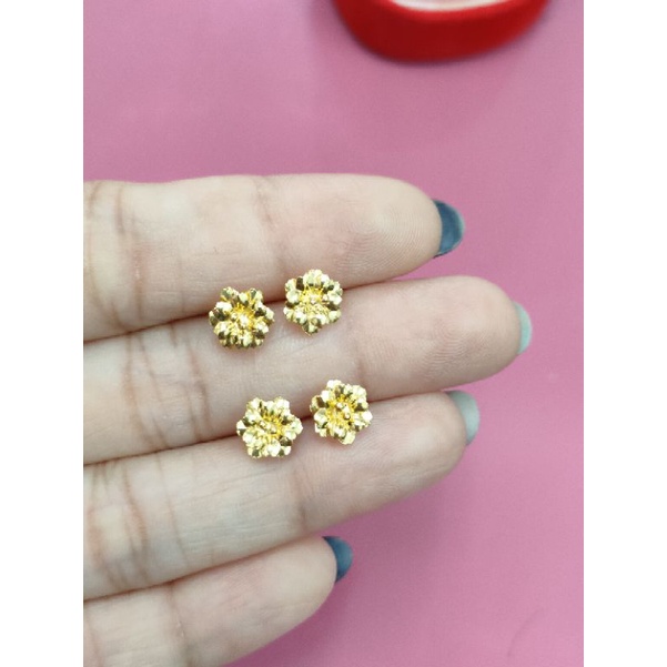 GIWANG TUSUK KEMBANG ROSE PERAK 925 ASLI LAPIS MAS 24K