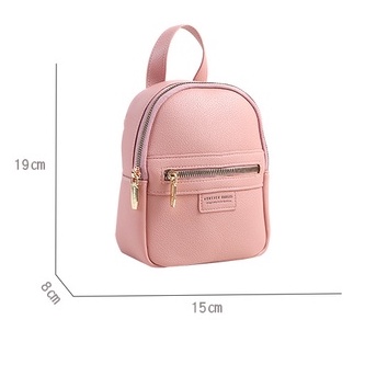 Tas Ransel Wanita Kulit Tas Ransel Cewek Mini Backpack Kasual 2022