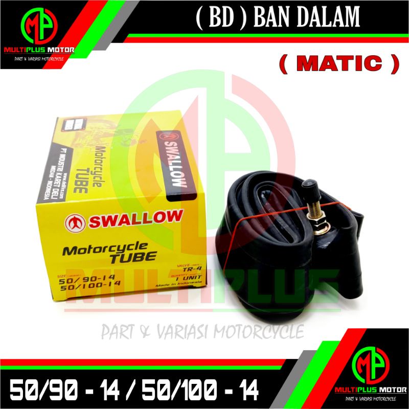 Ban dalam SWALLOW matic matik metik depan belakang MIO,FINO,VARIO,BEAT,SCOOPY,RING 14,R14