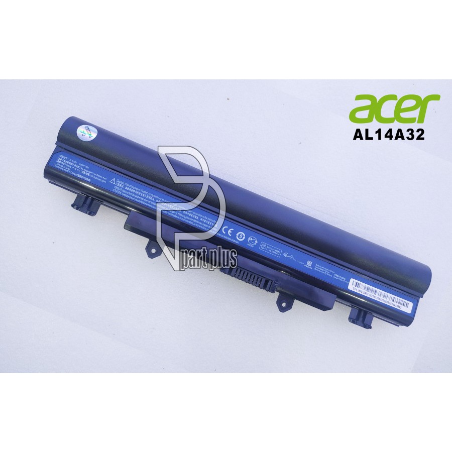 Baterai Laptop Acer Aspire E14 E15 E5-411 E5-421 E5-431 E5-471 E5-511 AL14A32