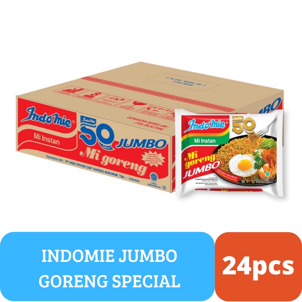 

Indomie Goreng Jumbo 1 Dus Goreng Special Isi 24 Pcs