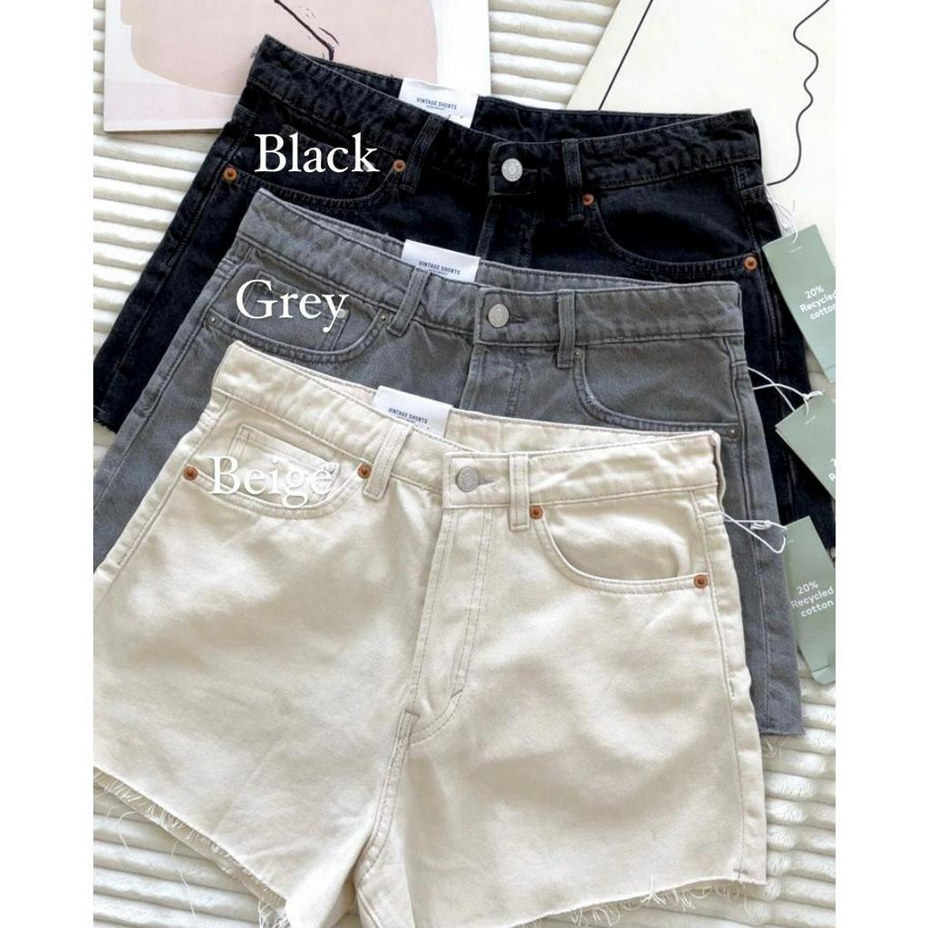 H&amp;M Curvy Fit Vintage Jeans Shorts