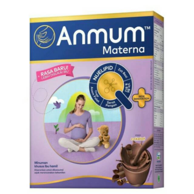 Susu hamil anmum materna 400gram coklat exp 2019