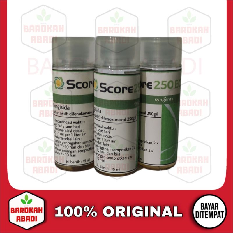 Fungisida ZPT SCORE 250EC 15 ml fungisida ampuh untuk tanaman