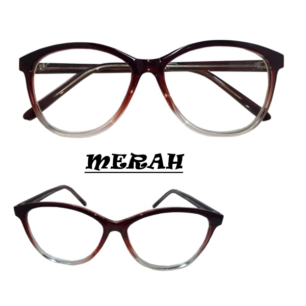 Kacamata anti radiasi / kacamata lensa blueray /Kacamata Frame Lensa Transparan Anti Radiasi Unisex Glasses Murah