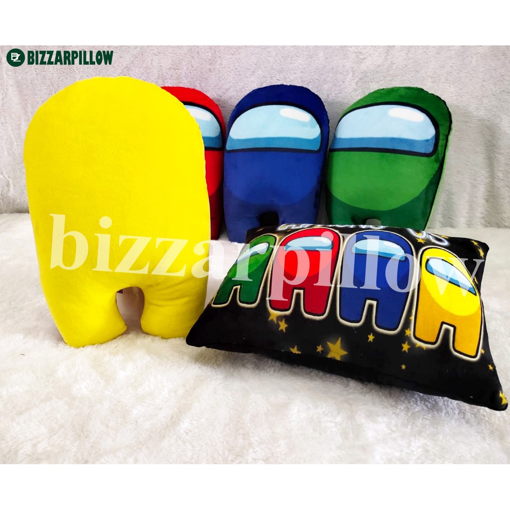 Bizzarpillow Bantal Karakter Among size M BZ104