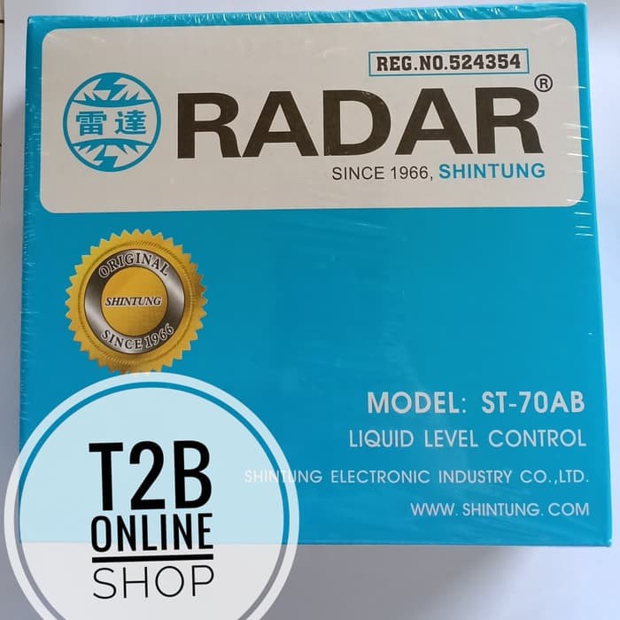 Pelampung Tandon Air Otomatis Listrik Radar / Shintung