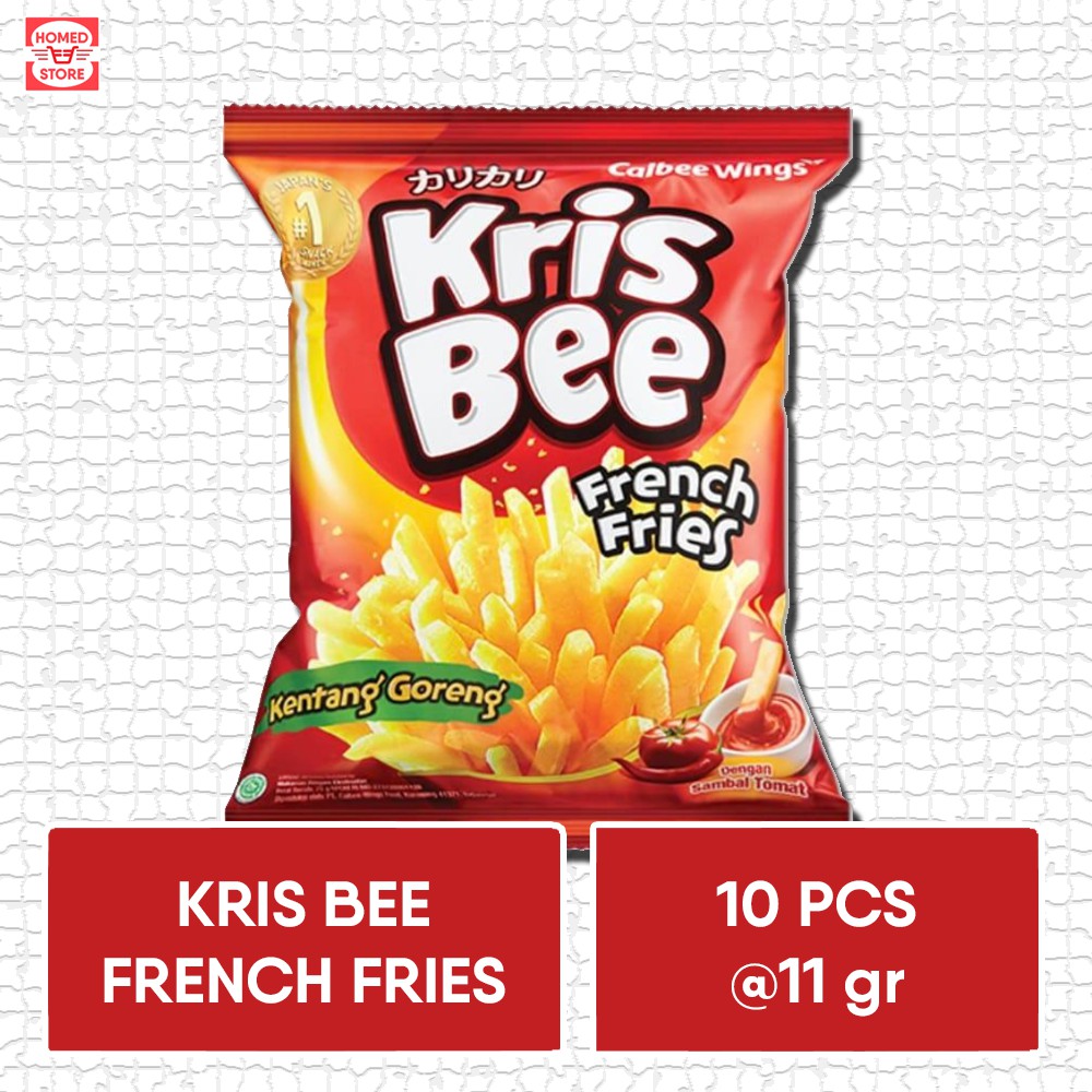 

Krisbee French Fries - Kentang Goreng 10 Pcs