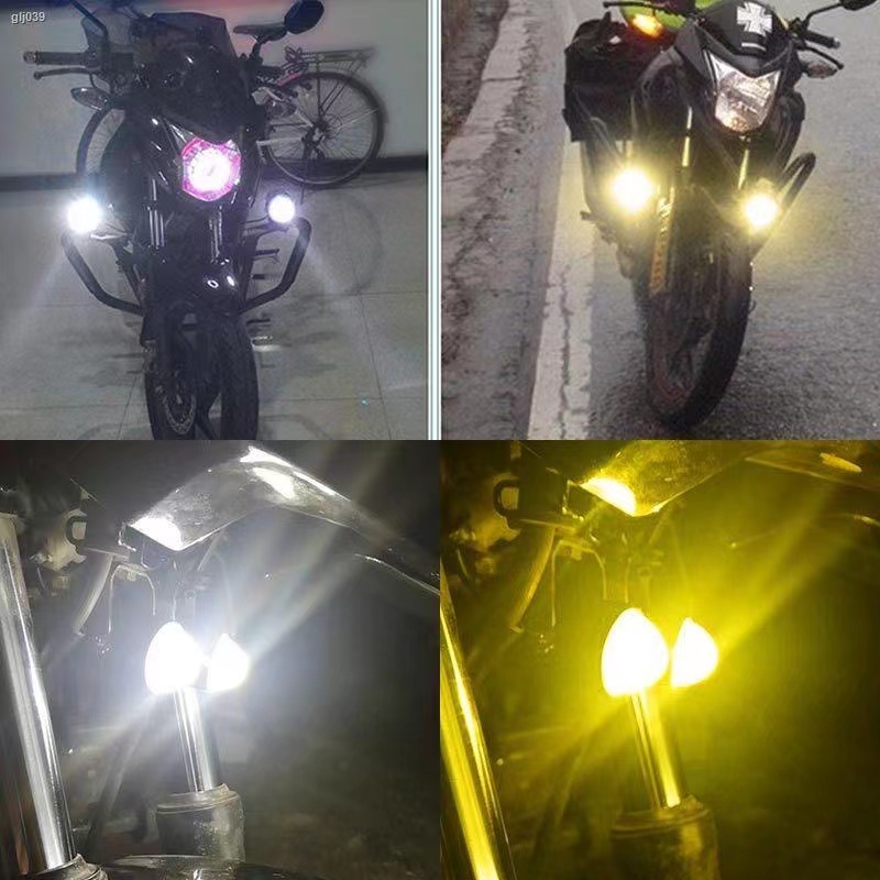 （1 pcs) Lampu Tembak Laser Led Mini 2 Warna/Lampu Tembak Laser D2 Mini /D2 laser/paket kotak/Lampu Tembak Sorot Foglamp Mini d2 Laser Gun/Lampu Led Sorot Motor/Lampu tembak Laser Lampu Sorot Sepeda Motor