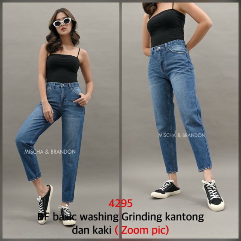 CELANA BOYFRIEND JEANS PREMIUM M&B (MISKHA) 4295 / 4298