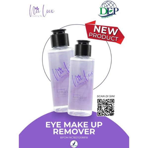 Nu Lux Eye Make Up Remover (Nulux Pembersih Riasan Mata Amoorea)