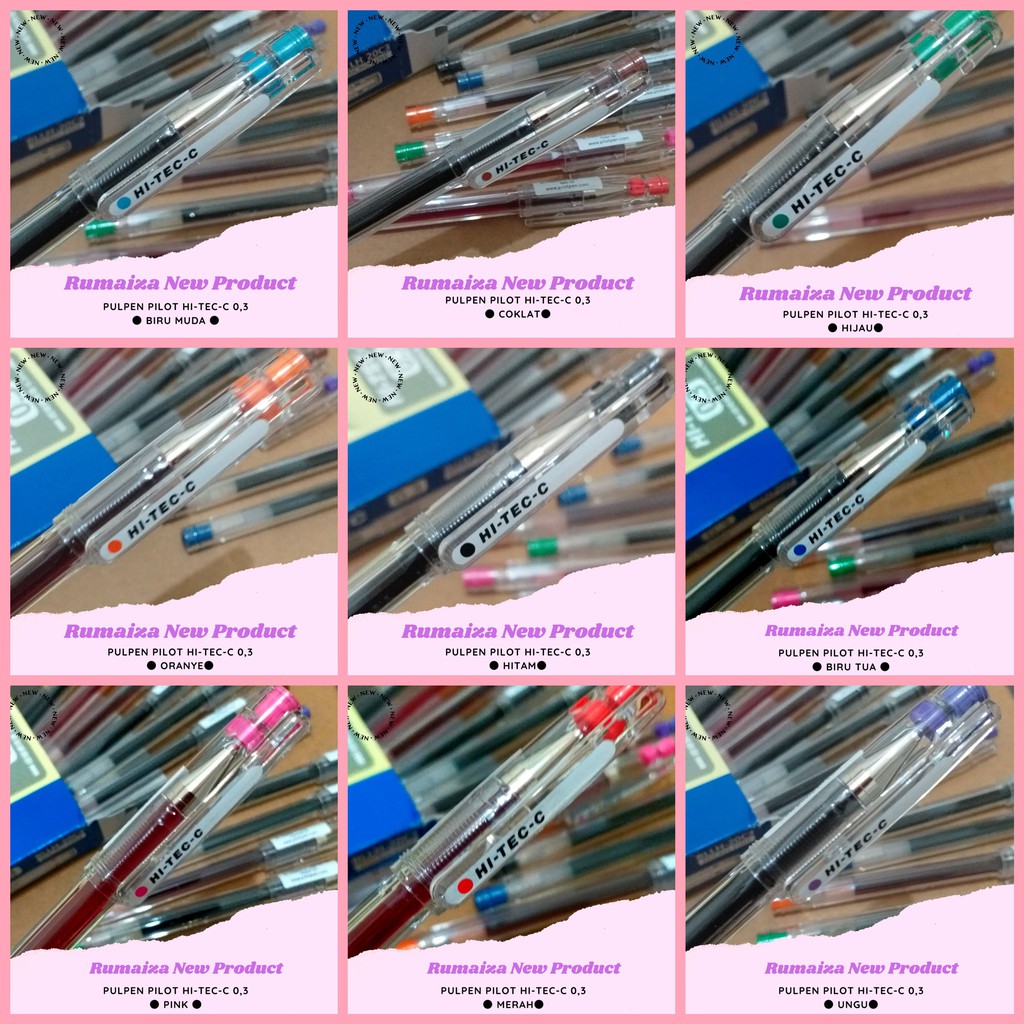 

Pulpen Pilot HI-TEC-C 0,3 mm / Hitec