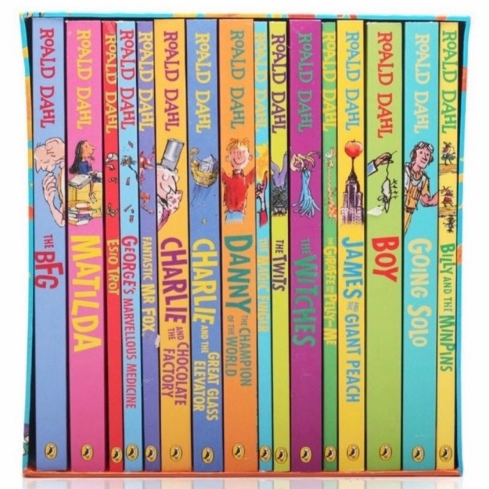 

(BISA COD) Roald Dahl Collection Buku Anak Baru - 16 buku