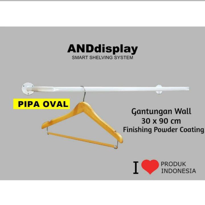 GAWANG BAJU TEMBOK GANTUNGAN WALL  ANDDISPLAY