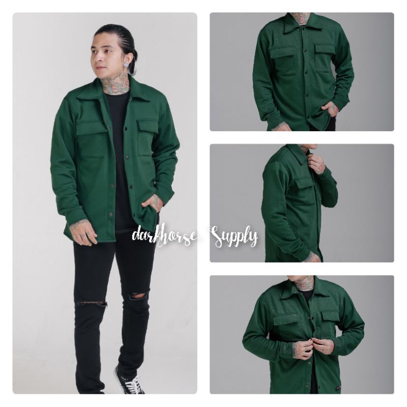 Jaket Semi Parka Indigo - Jaket Semi Parka 2 Saku - Jaket Outdort Parka Murah - Jaket Semi Parka Bah