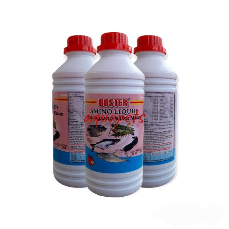 Vitamin Ikan Boster Amino Liquid 1 Liter