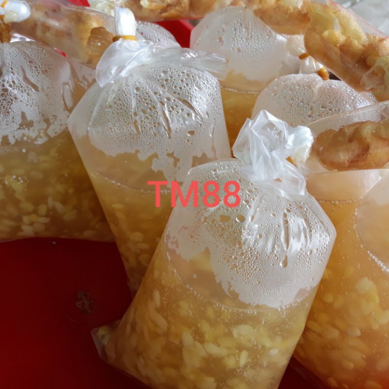 

BUBUR GUNTING LUK TEU SAN/LEK TEU SAN KHAS KALIMANTAN