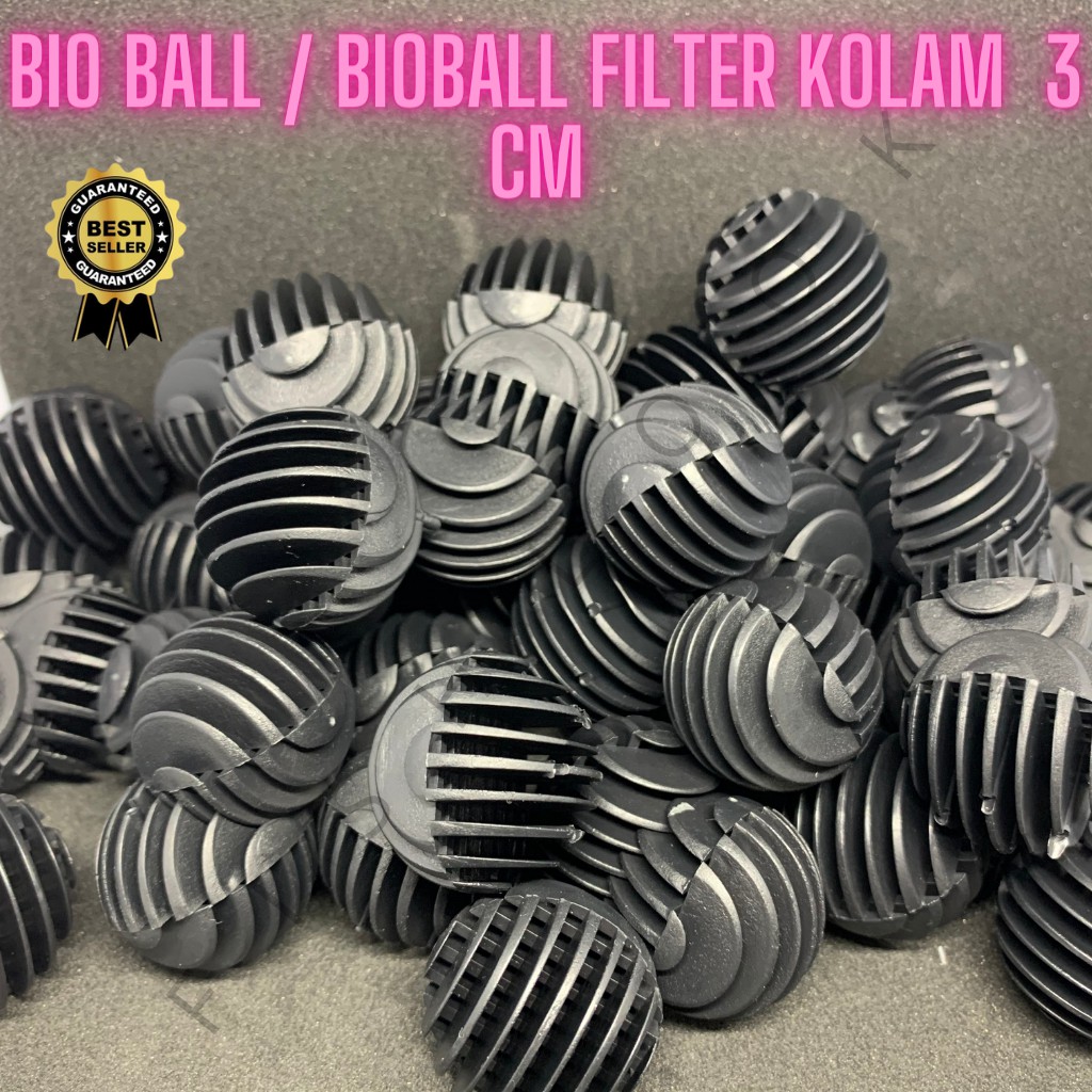 Bio Ball / Bioball filter kolam (bulat) 3 cm murah