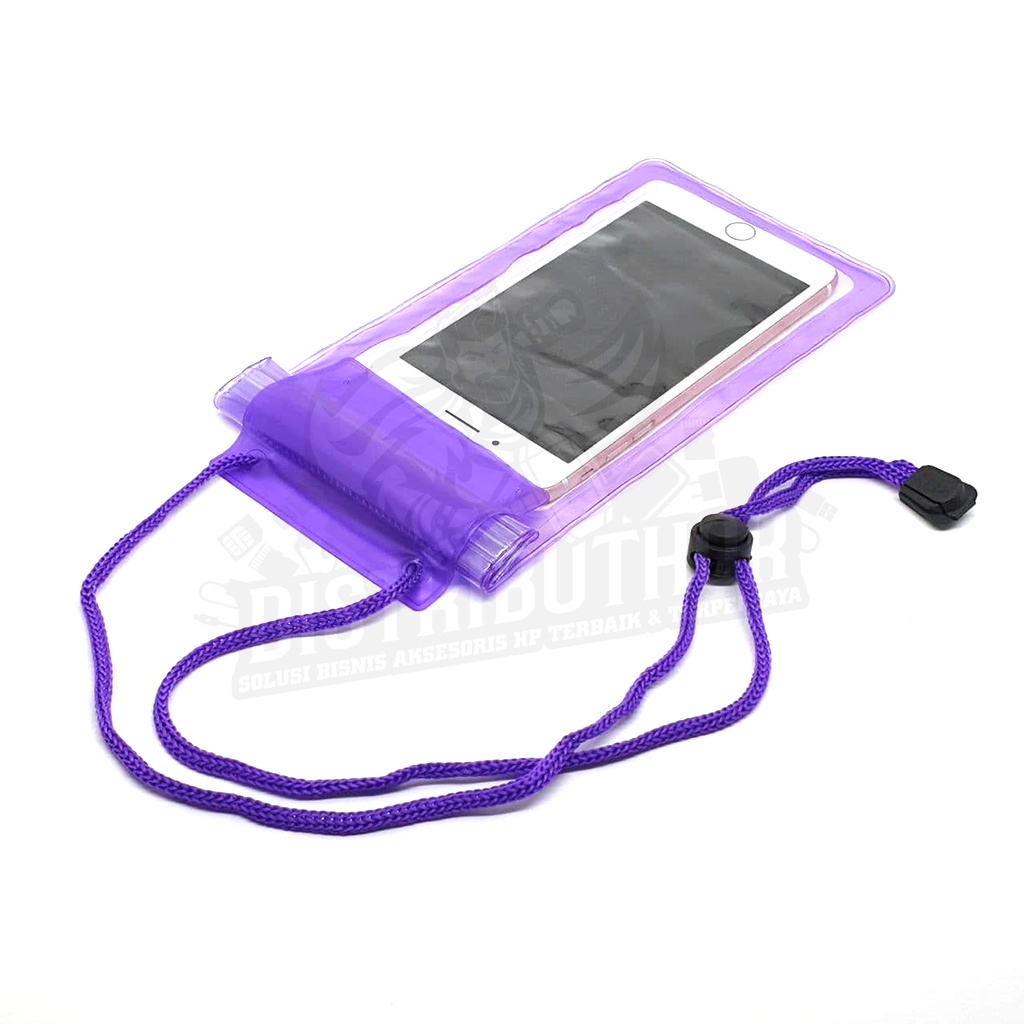 Waterproof hp ukuran XL 5.5 INCH plastik tempat pengaman pelindung handphone universal dari air waterproof case sarung NBWF