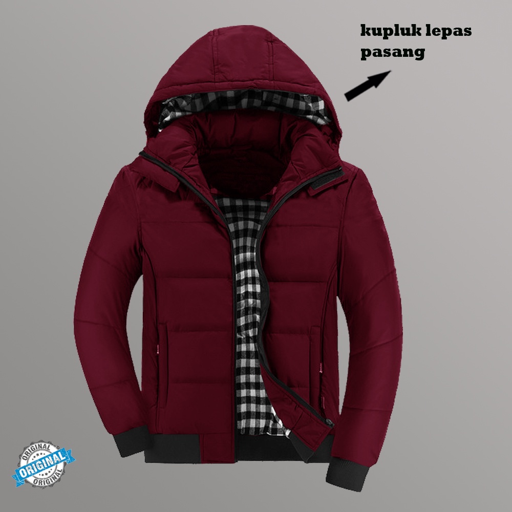 Jaket parka cowok terbaru 2022 original Jacket parka pria distro keren terbaru 2022 / Jaket Turing W