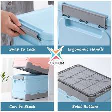 Box Lipat Serbaguna Oxihom SYX1911 Medium/ Kotak Lipat Folding Container Storage Box/Kotak Serbaguna