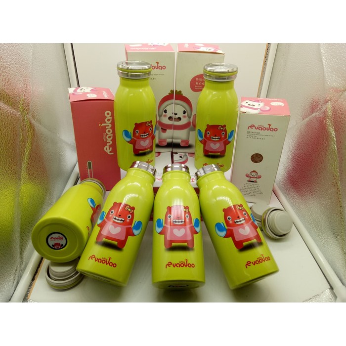 Vaccum Termos Air Minum Panas/Dingin REYAOYAO 350ML IMUT LUCU GEMES