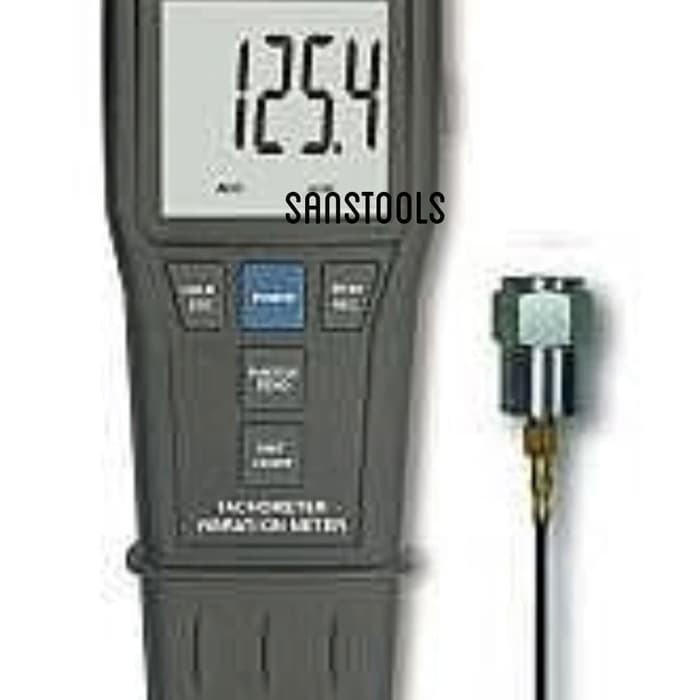 Lutron VT8204 digital vibration + tachometer ukur getaran rpm VT-8204