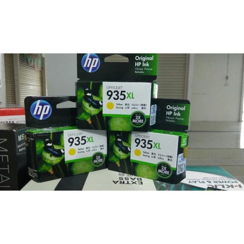 CARTRIDGE HP 935 XL ,WARNA KUNING..TERMURAH &ORIGINAL BARU