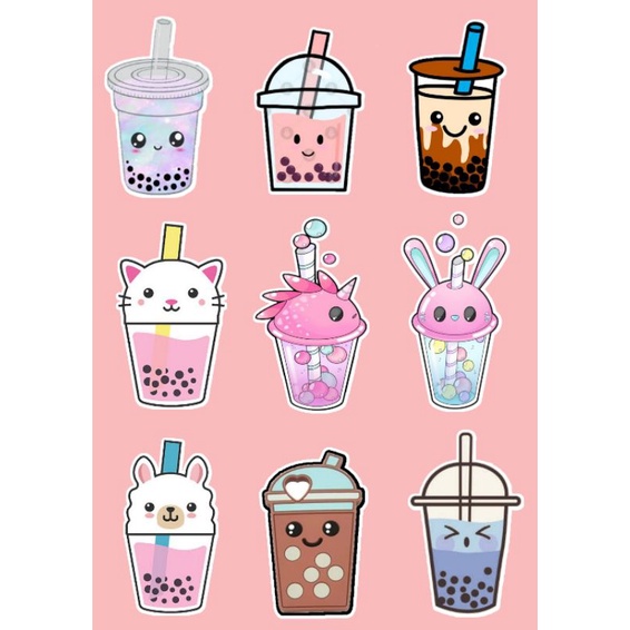 

Stiker Boba Gemoy