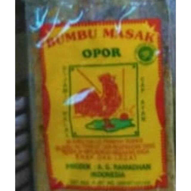 

Bumbu opor bumbu opor cap ayam bumbu halus tanpa MSG bumbu instan