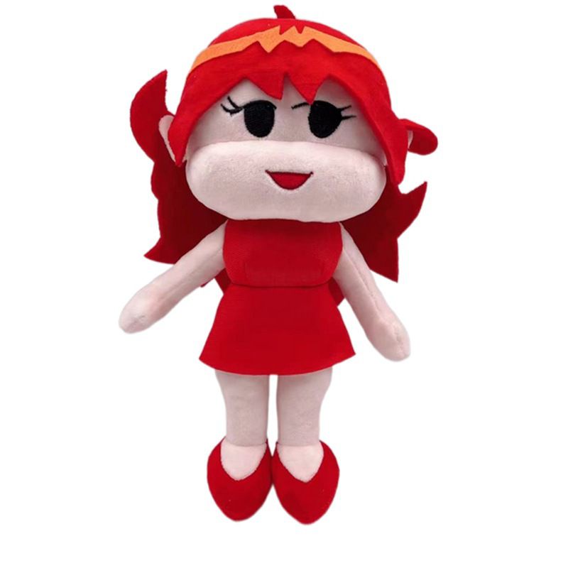 25cm Friday Night Funkin Boneka Plush Toy Mainan FNF Girlfriend Captain Pico Whitty Stuffed Doll