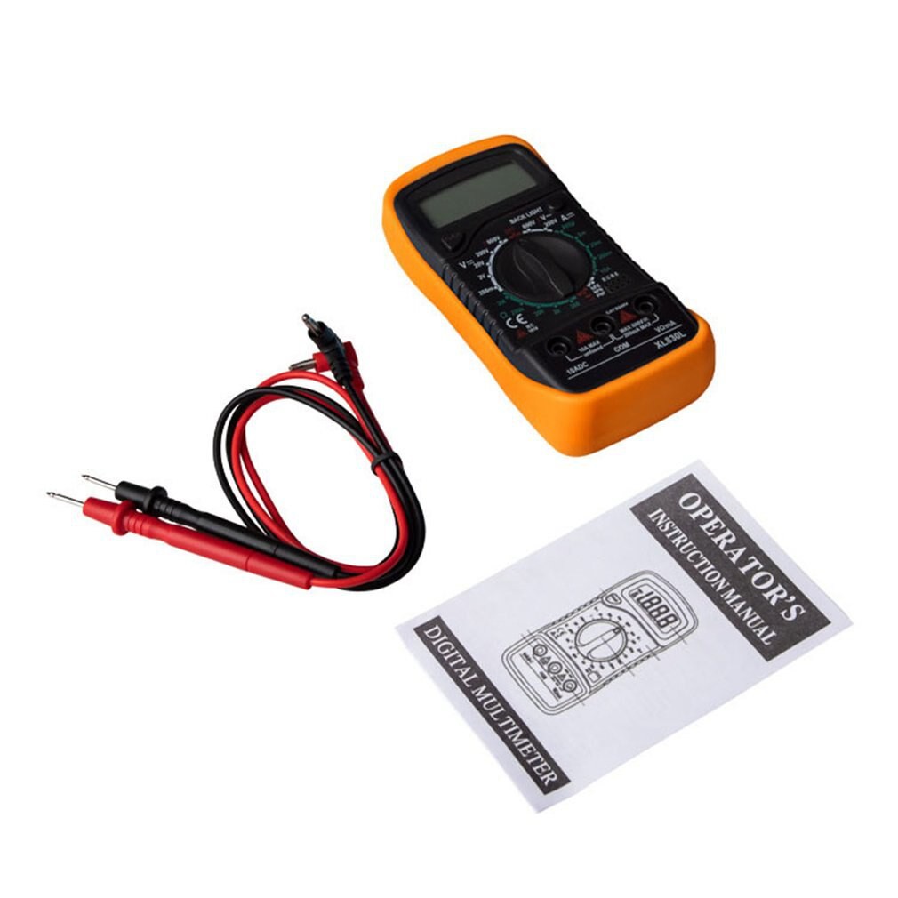 Digital Multimeter XL830L Multimeter Avometer Support Buzzer Bonus Baterai