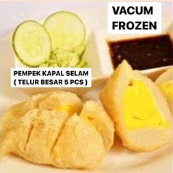 Paket Pempek Telur Besar / Kapal Selam 5 Pcs Pempek Lala Palembang