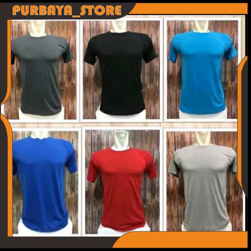 [PROMO] 3 PCS KAOS POLOS LENGAN PENDEK CATTUN COMBED 30S/ UNISEX/ O-NECK