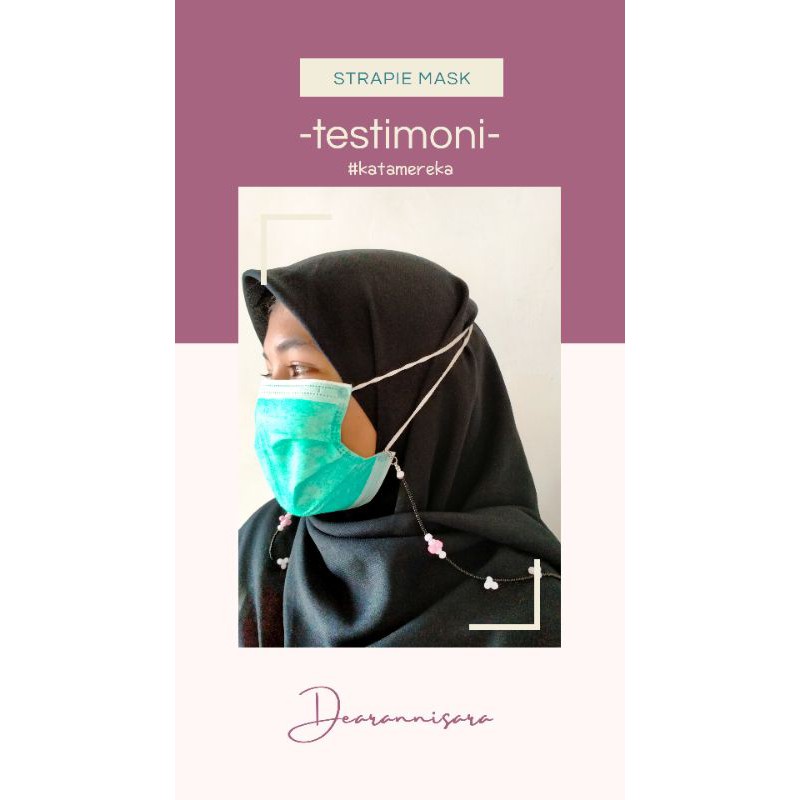 Tali Masker / Gantungan Kalung Masker  / Kalung Masker
