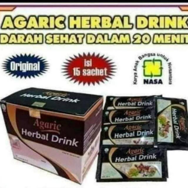 

AGARIC HERBAL DRINK BERJUTA MANFAAT